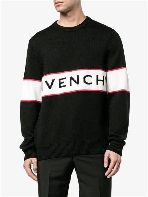 givenchy multi logo jumper|givenchy sweater clearance men.